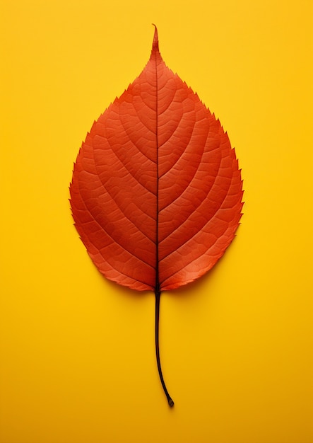 Photo gratuite ai généré des feuilles d'automne image