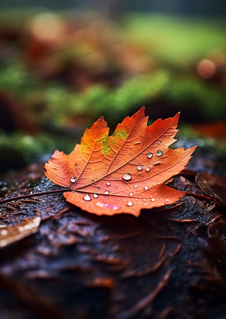 Photo gratuit ai généré des feuilles d'automne