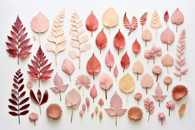 Ai généré des feuilles d'automne