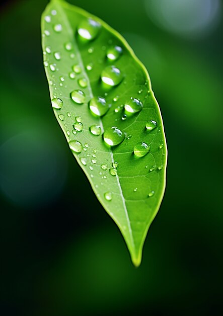 Ai généré des gouttes d'eau image