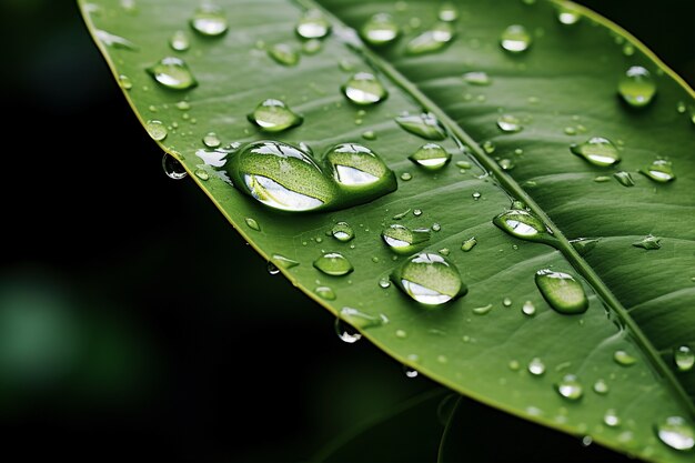 Ai généré des gouttes d'eau image