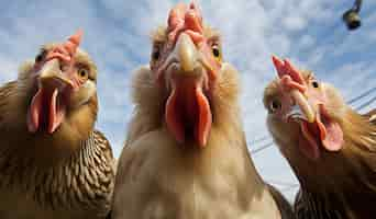 Photo gratuite ai généré une image de poulet