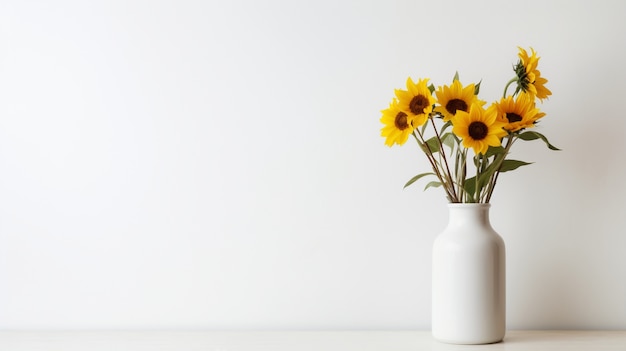 Photo gratuite ai a généré des tournesols