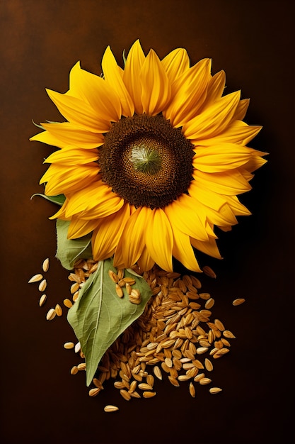 Ai a généré des tournesols