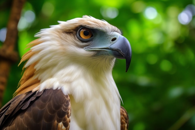 Photo gratuite aigles gros plan portrait