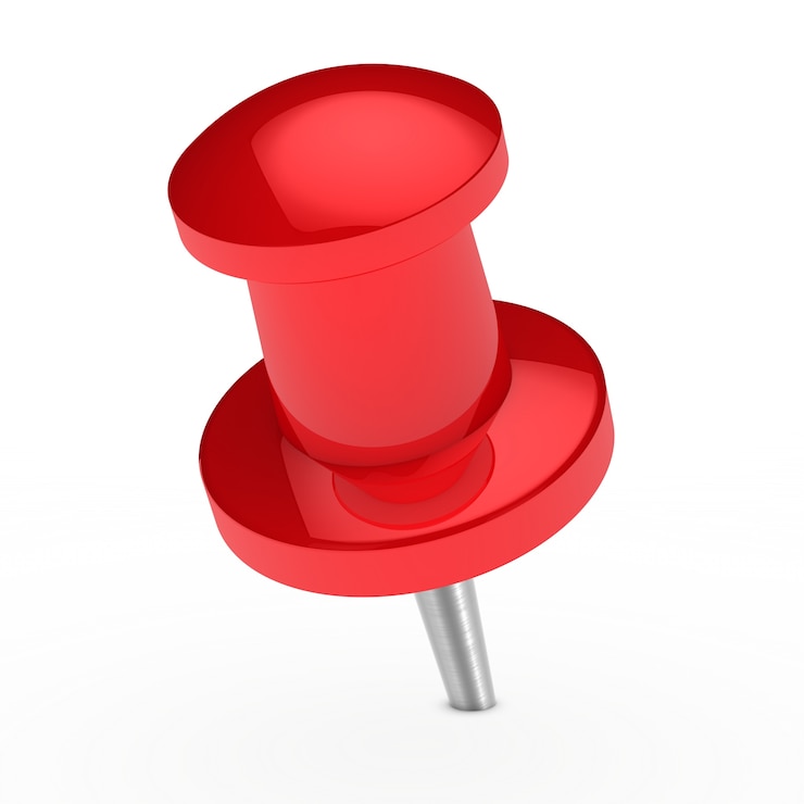 Photo gratuit aiguille de dessin rouge