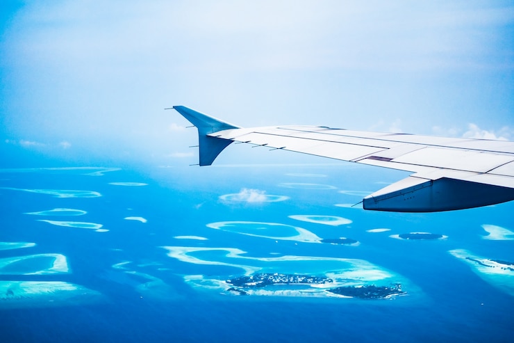 Photo gratuit aile d&#39;avion