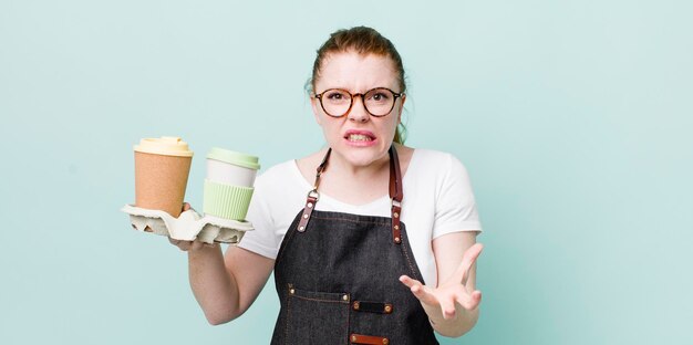 L'air en colère, agacé et frustré