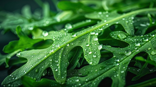 Aliments crus avec des gouttes d'eau en studio