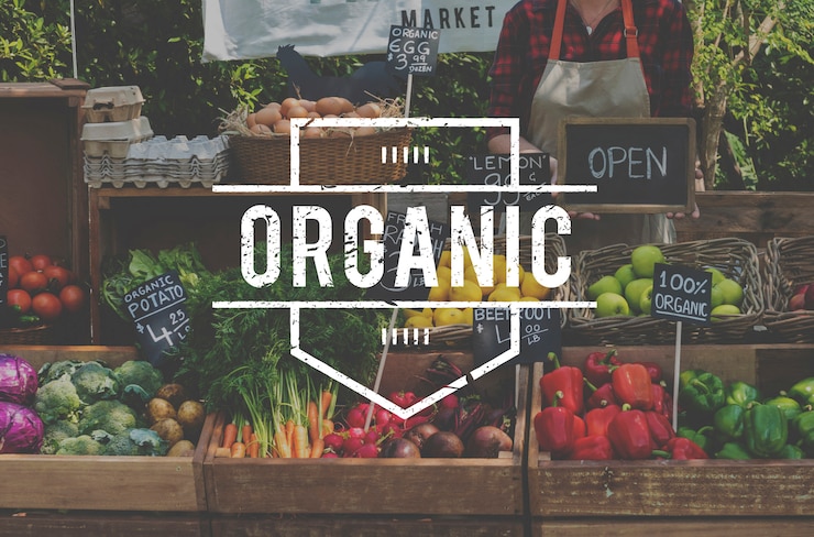 Photo gratuit aliments sains bio produits fermiers frais