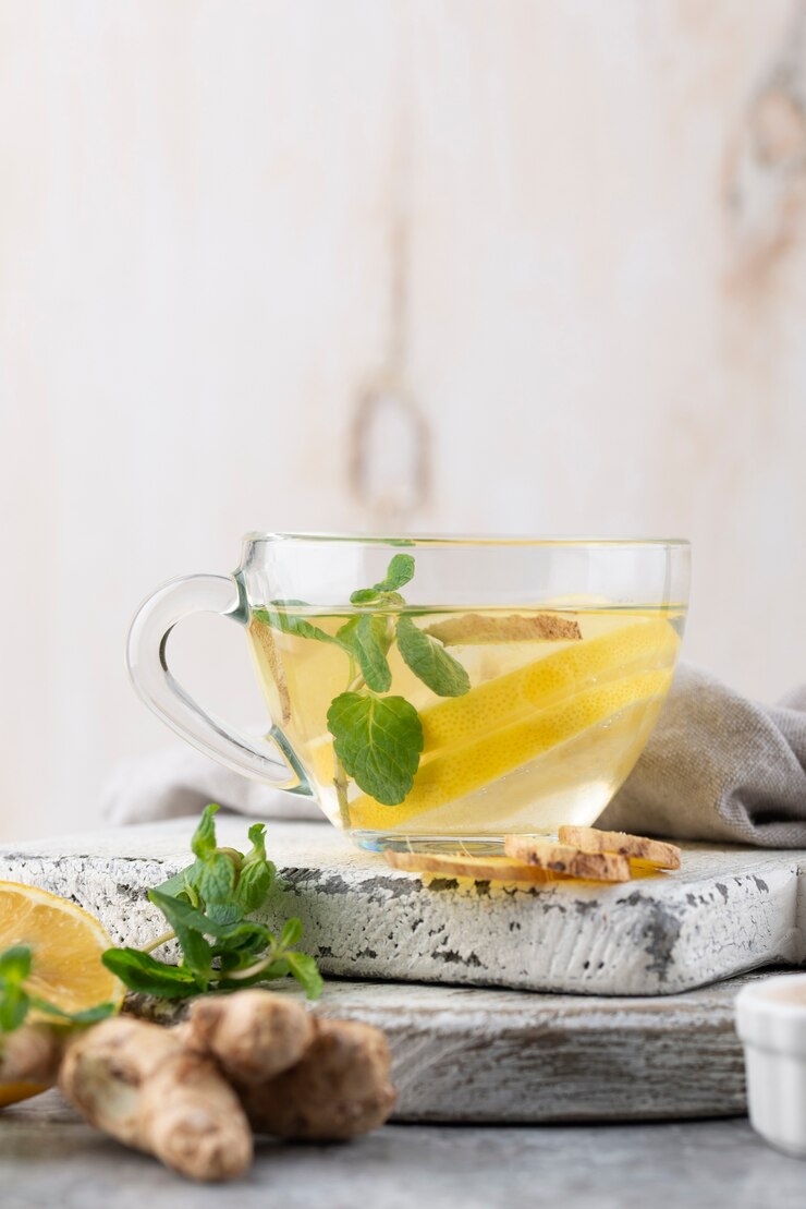 Photo gratuit aliments stimulant l'immunité pour une vie saine