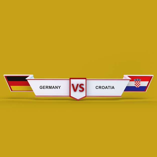 Photo gratuite allemagne vs croatie