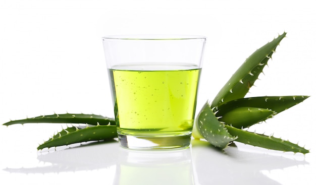 Aloevera sur la table