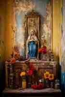 Photo gratuite altar mexicain du jour des morts