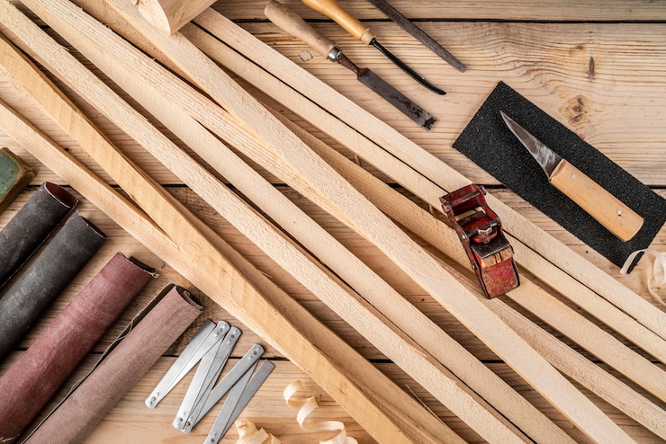 Photo gratuit aménagement des équipements pour les travaux artisanaux