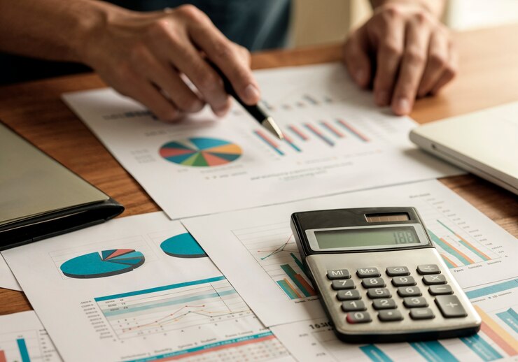 Photo gratuit analyse des données financières