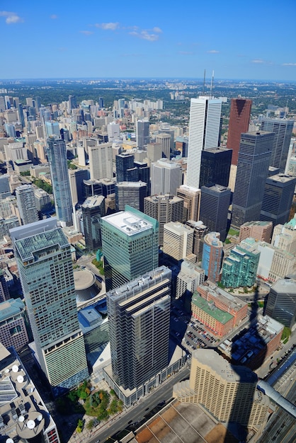 Photo gratuite antenne de toronto