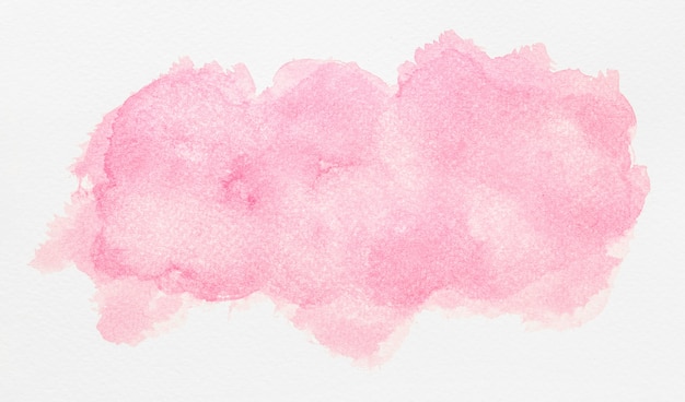 Aquarelle copie espace peinture rose clair