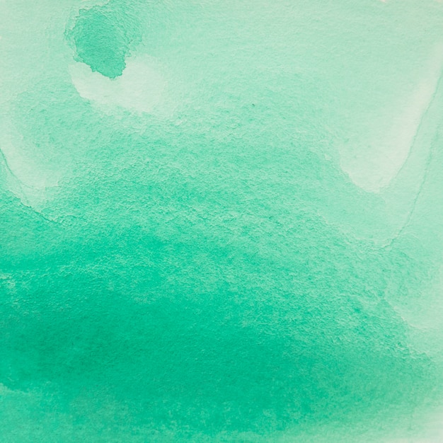 Aquarelle Verte Texturée Peinte