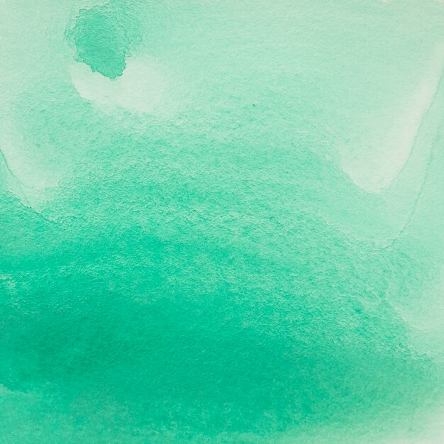 Aquarelle verte texturée peinte