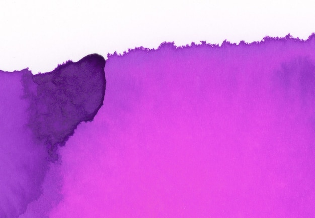 Aquarelle violette et rose