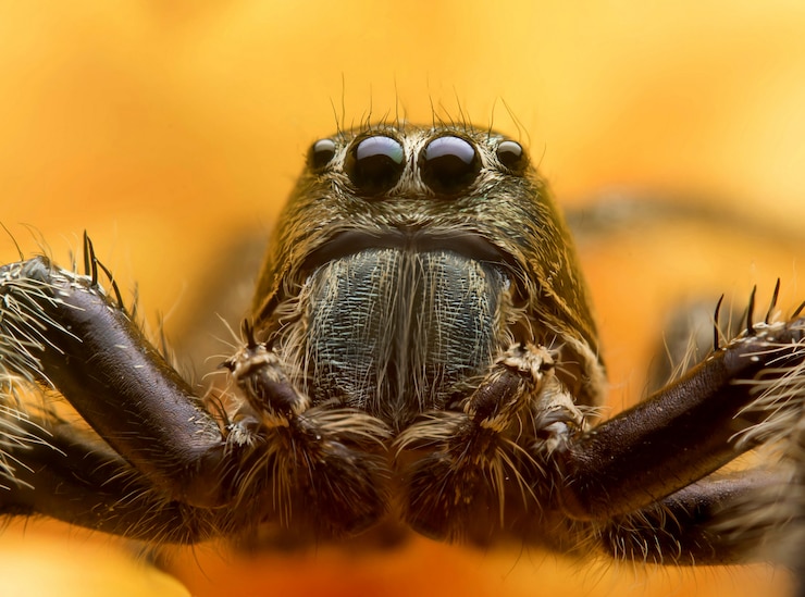 Photo gratuit l'araignée sautante