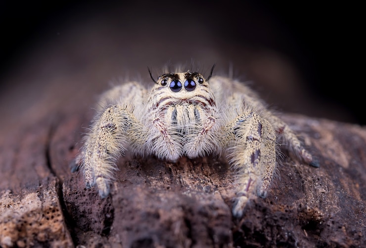 Photo gratuit araignée sauteuse