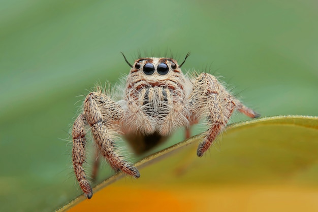 Photo gratuite araignée sauteuse