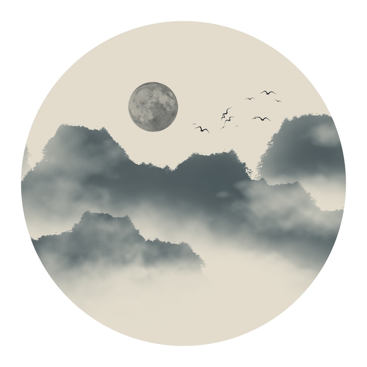 Photo gratuit arbres chine zen papier peint