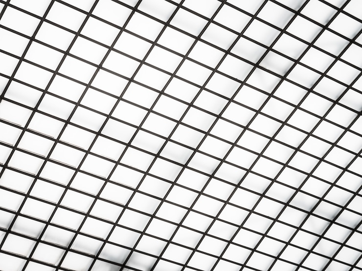 Photo gratuit architecture abstraite de la verrière