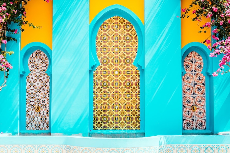 Photo gratuit l&#39;architecture maroc