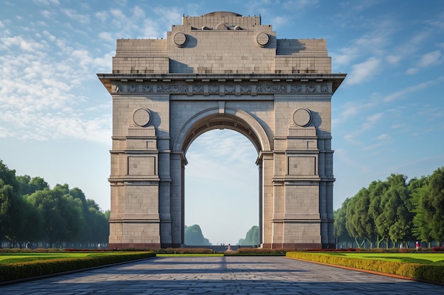 Photo gratuite l'architecture d'un monument ancien pour la célébration de la journée du patrimoine mondial