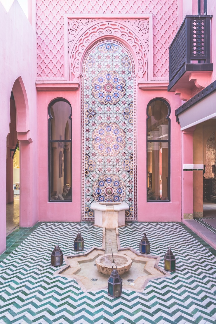 Photo gratuit architectures maroc