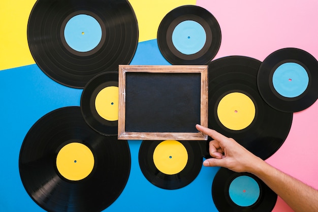 Ardoise sur divers vinyles