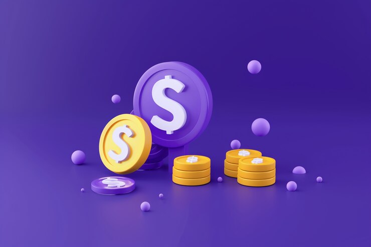 Photo gratuit de l'argent en espèces 3d