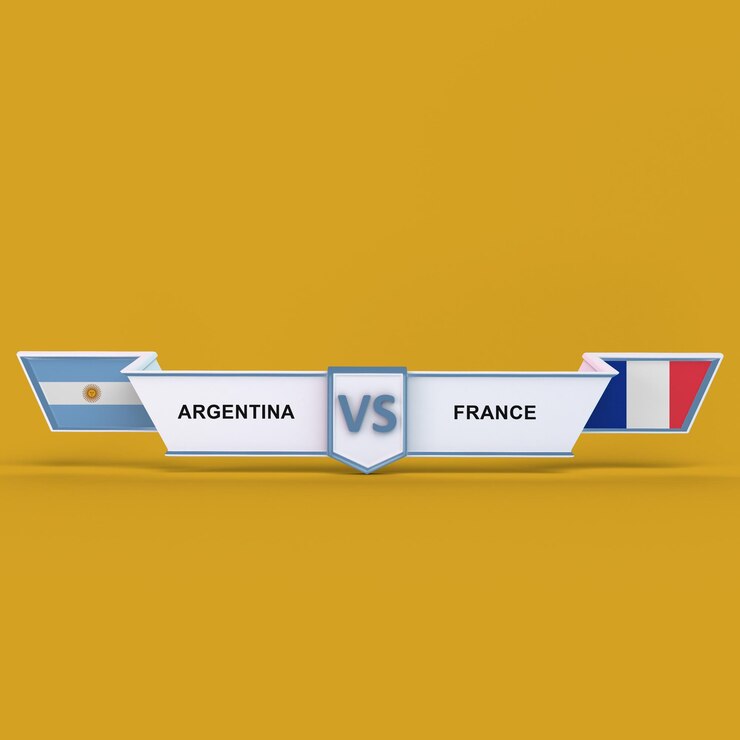 Photo gratuit argentine vs france
