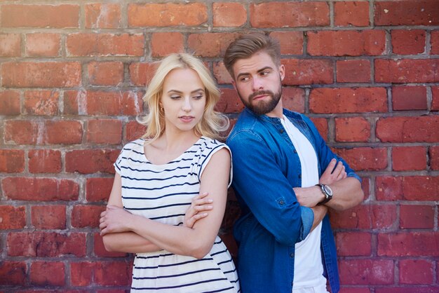 Argument entre l'homme et la femme