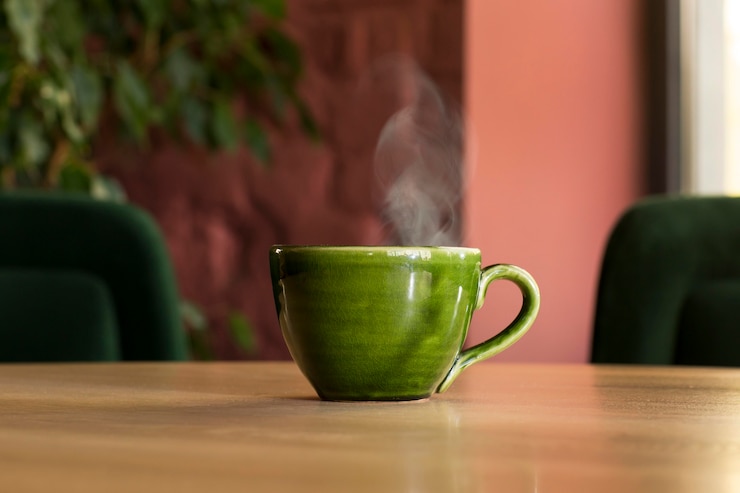 Photo gratuit arrangement d'eau chaude nature morte