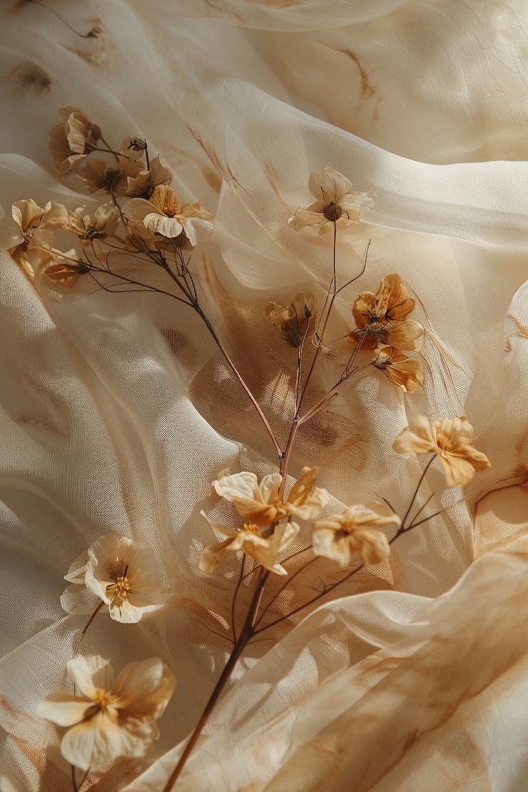 Photo gratuit un arrangement de rêve décoratif avec des fleurs séchées