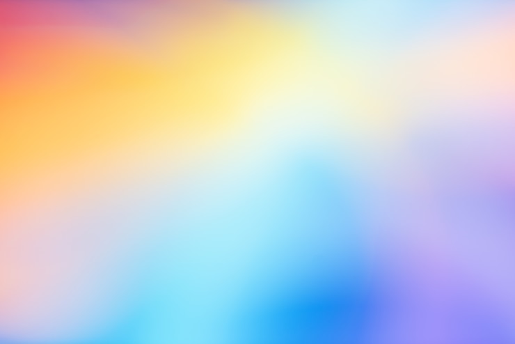 Photo gratuit arrière-plan coloré flou vif