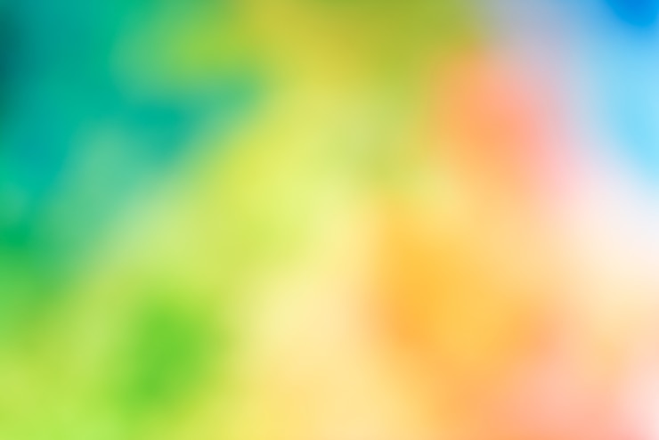 Photo gratuit arrière-plan coloré flou vif