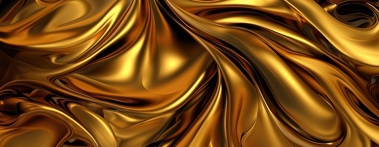 Photo gratuit arrière-plan doré ou texture et gradients ombre ai génératif