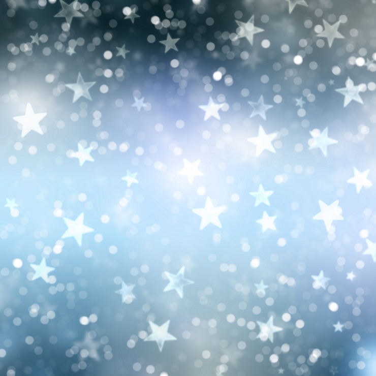 Photo gratuit arrière-plan de l'étoile de noël