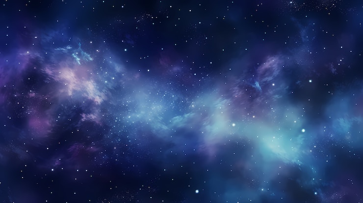 Photo gratuit arrière-plan de galaxie de style fantastique
