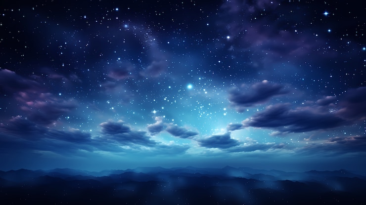 Photo gratuit arrière-plan de galaxie de style fantastique