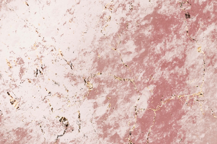 Photo gratuit arrière-plan en marbre rose et doré
