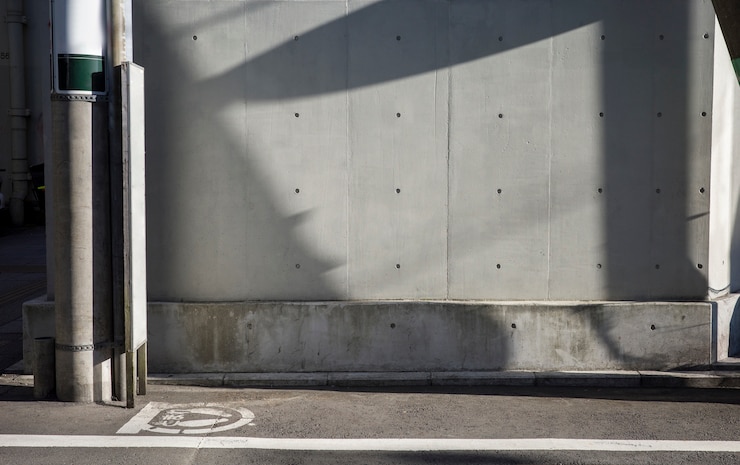 Photo gratuit arrière-plan minimal abstrait avec plancher