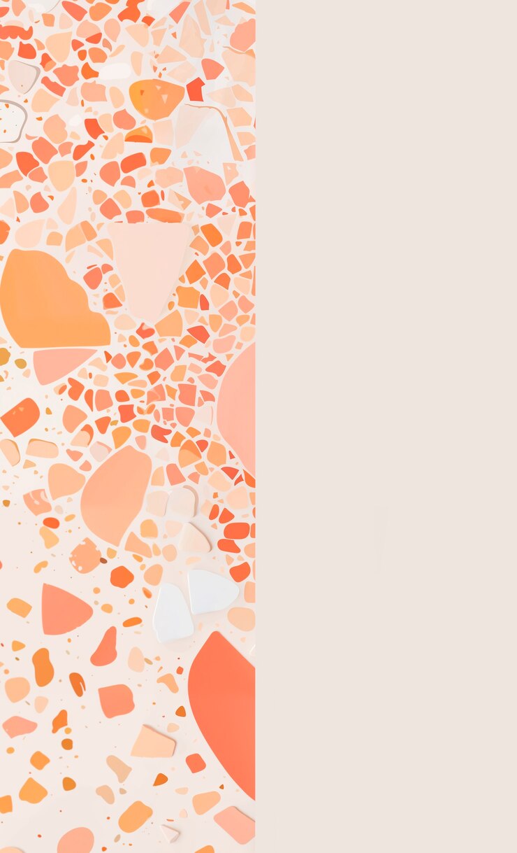 Photo gratuit arrière-plan à motif de terrazzo