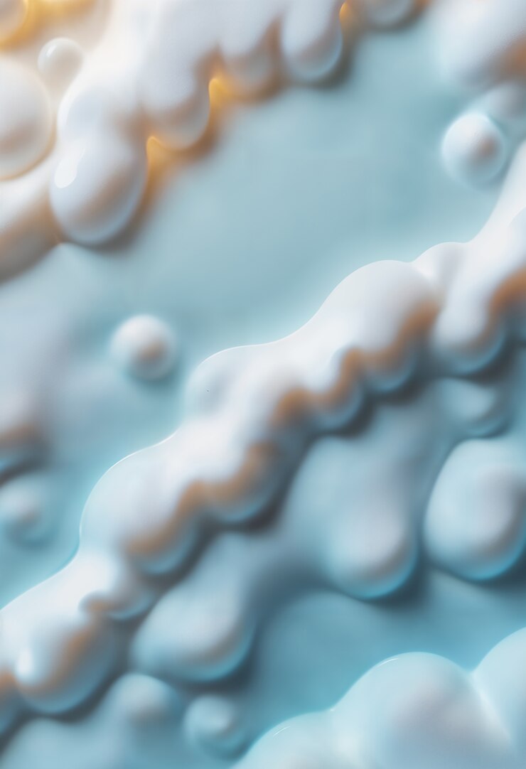 Photo gratuit arrière-plan en mousse blanche