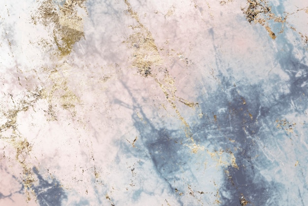 Arrière-plan texturé en marbre rose et bleu